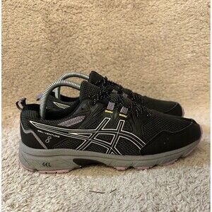 Asics Gel Venture 8 Athletic Running Shoes Sneakers Black Purple Women’s Size 9